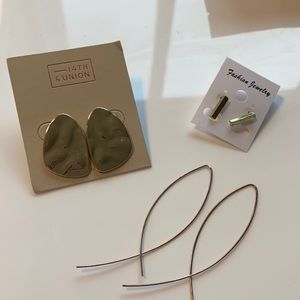 ✨Gold Earring Bundle✨